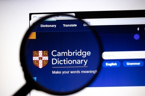 Cambridge Dictionary web