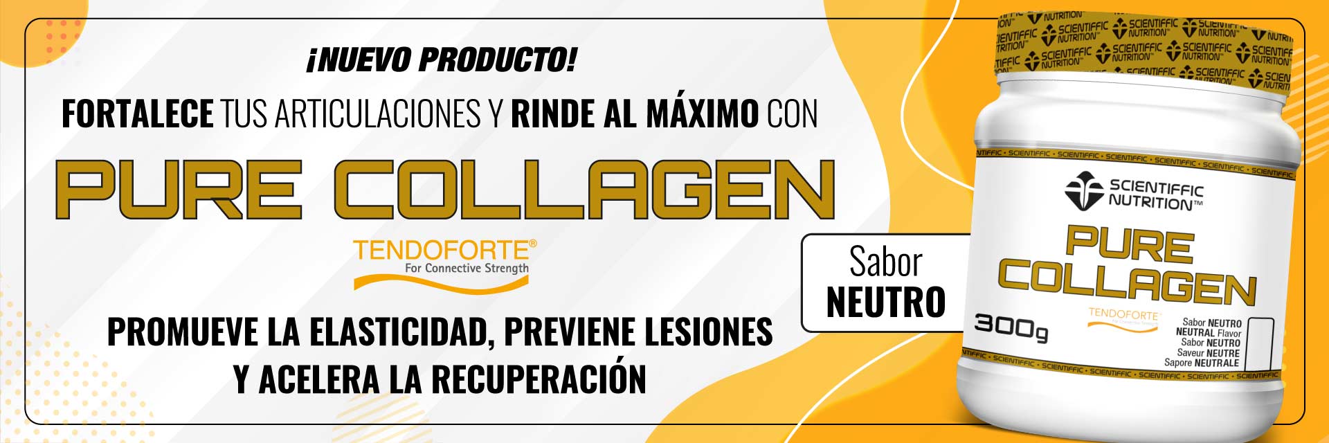 Banner Pure Collagen Scientiffic